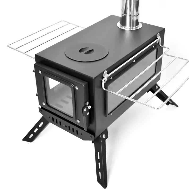 Fogão Portátil de Aço Laminado - Camping Cooking And Drinking avaliação e preço