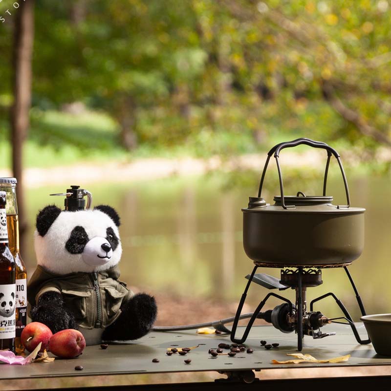 Panda acampamento tanque de gá - Camping Cooking Set With Bag avaliação e preço