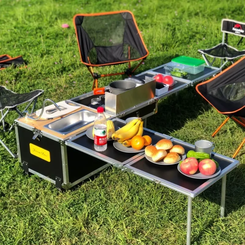 Mesa de Cozinha Portátil para  - Camping Cooking All In One avaliação e preço