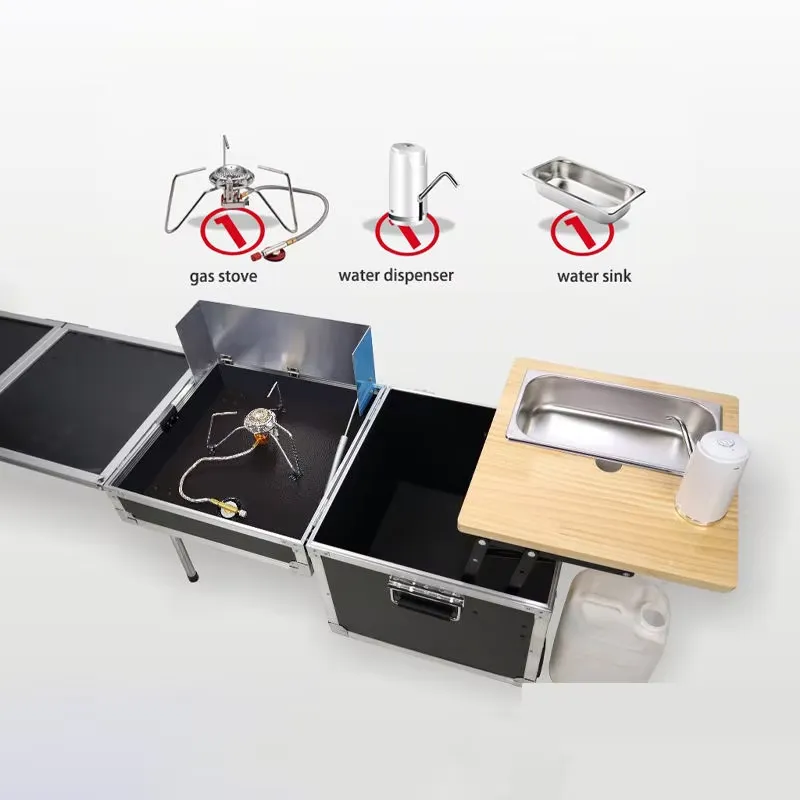 Mesa de Cozinha Portátil para  - Camping Cooking All In One avaliação e preço