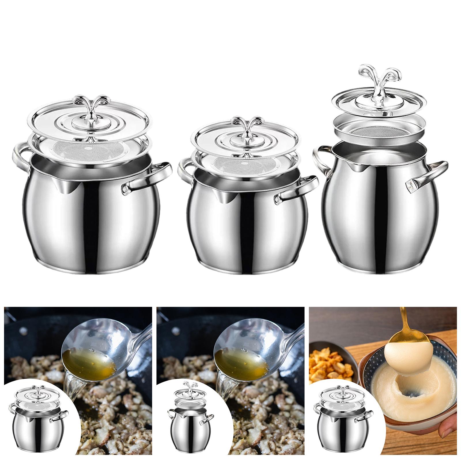 Recipiente de graxa versátil,  - Camping Cooking Container avaliação e preço