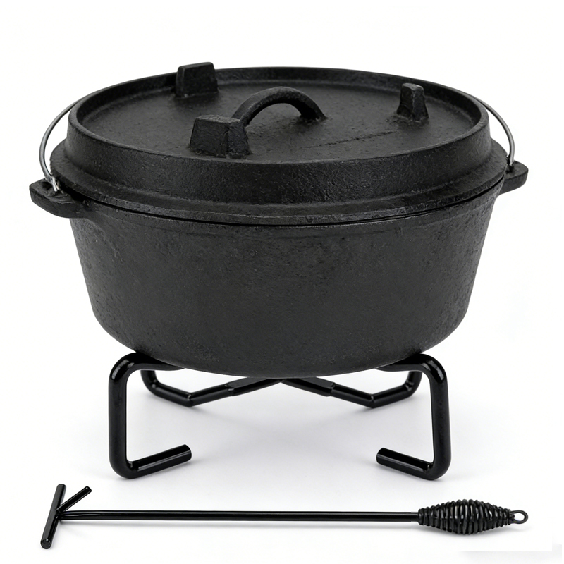 Suporte Dobrável 4 em 1 para P - Camping Cooking Dutch Oven avaliação e preço