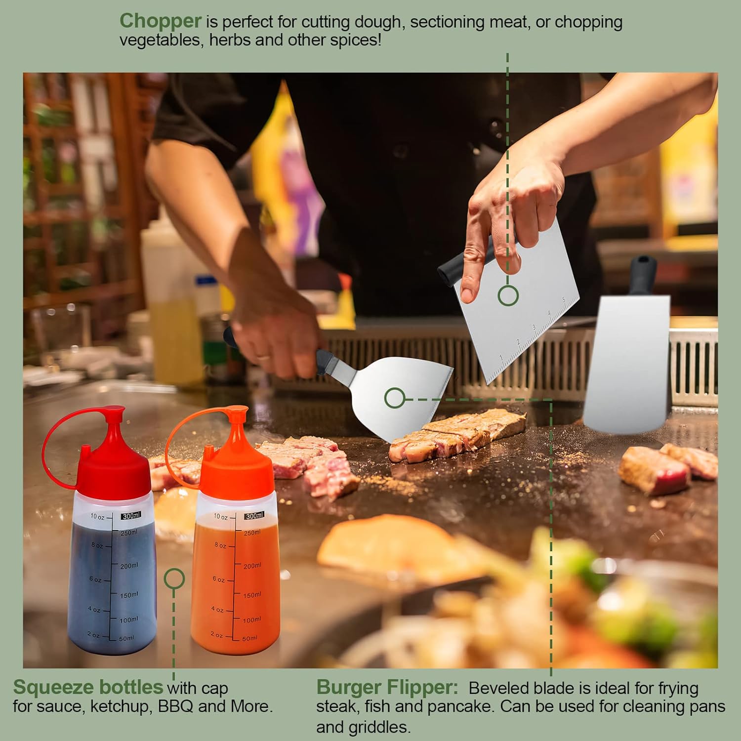 Kit de Acessórios para Churras - Camping Cooking Set Large avaliação e preço