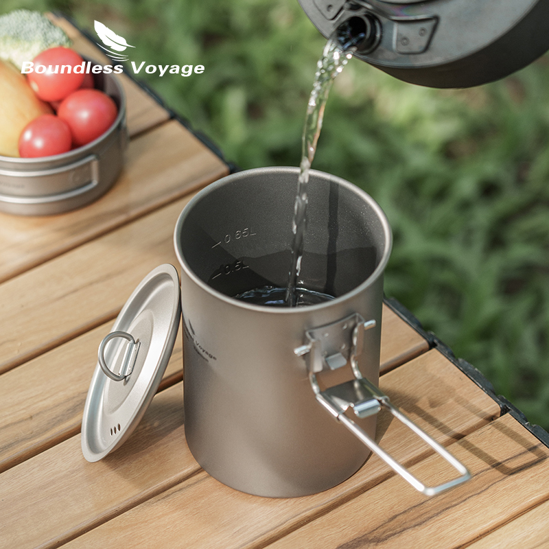 Boundless voyage 900ml copo de - Camping Cooking Cup avaliação e preço