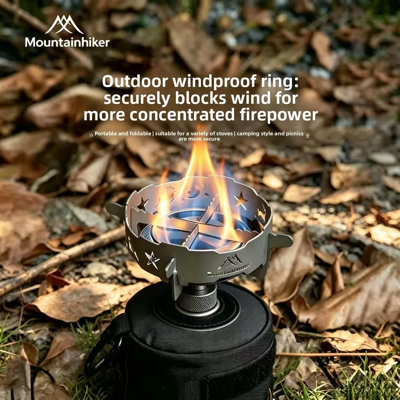 Fogareiro de Camping com Anel  - Camping Cooking Gas Stove avaliação e preço