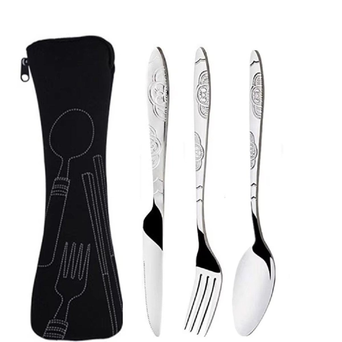 Conjunto de talheres para piqu - Camping Cooking Cutlery Set avaliação e preço