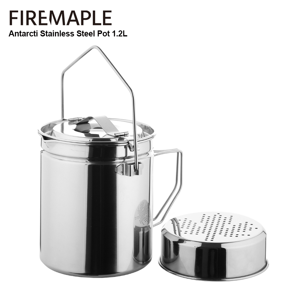 Panela a vapor de aço inoxidáv - Camping Cooking Unit avaliação e preço