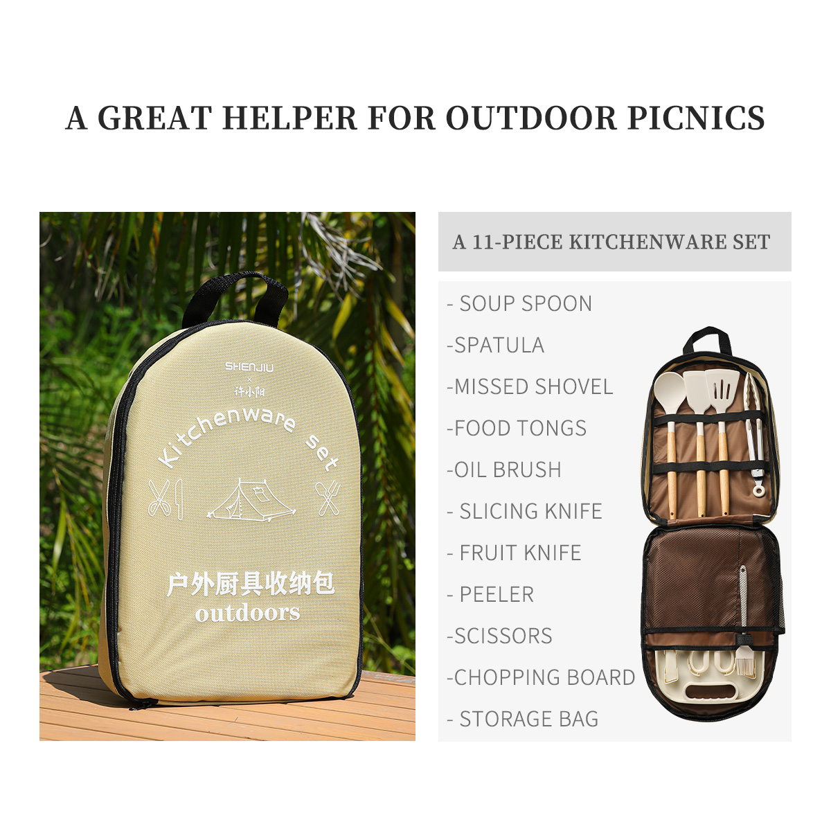 Conjunto de piquenique ao ar l - Camping Cooking Cup avaliação e preço