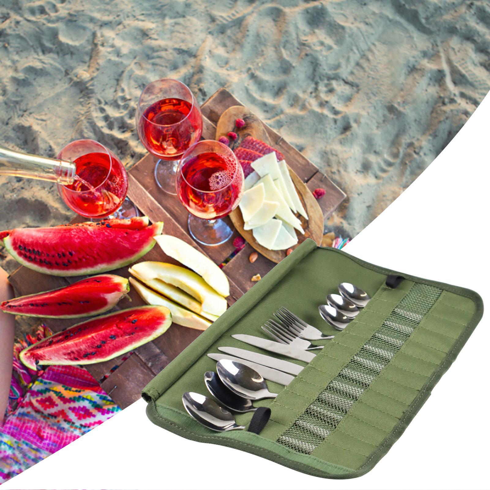 Bolsa Organizadora de Utensíli - Camping Cooking Utensil Bag avaliação e preço