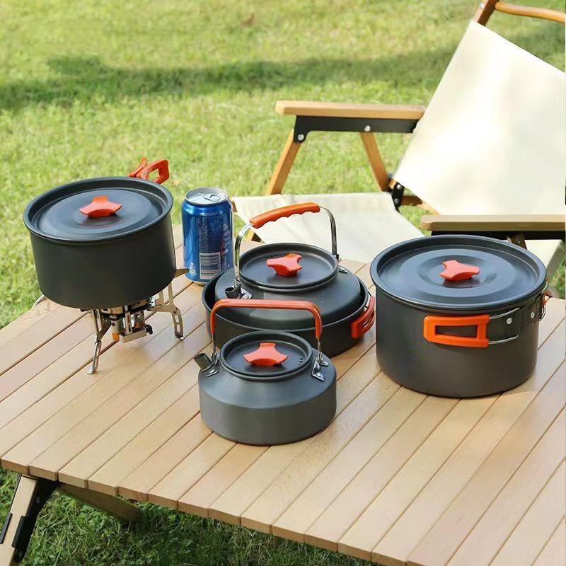 Kit de Utensílios de Cozinha P - Camping Cooking Set Large avaliação e preço