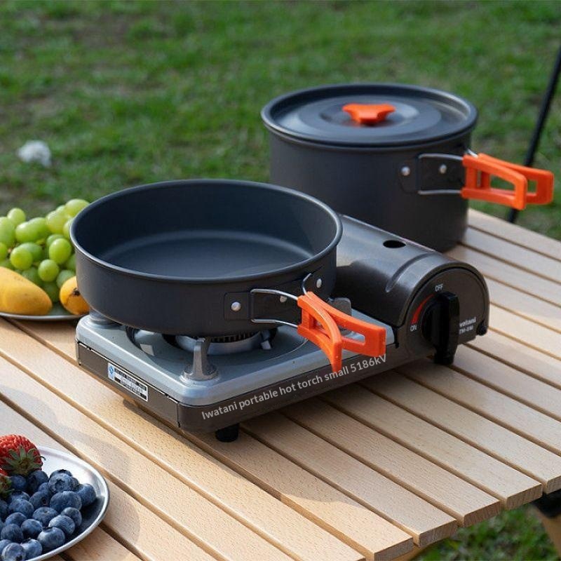 Kit de Utensílios de Cozinha P - Camping Cooking Set Large avaliação e preço