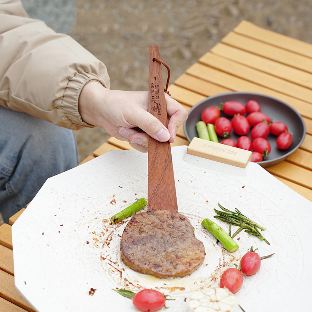 Espátula de Madeira para Campi - Camping Cooking Windscreen avaliação e preço