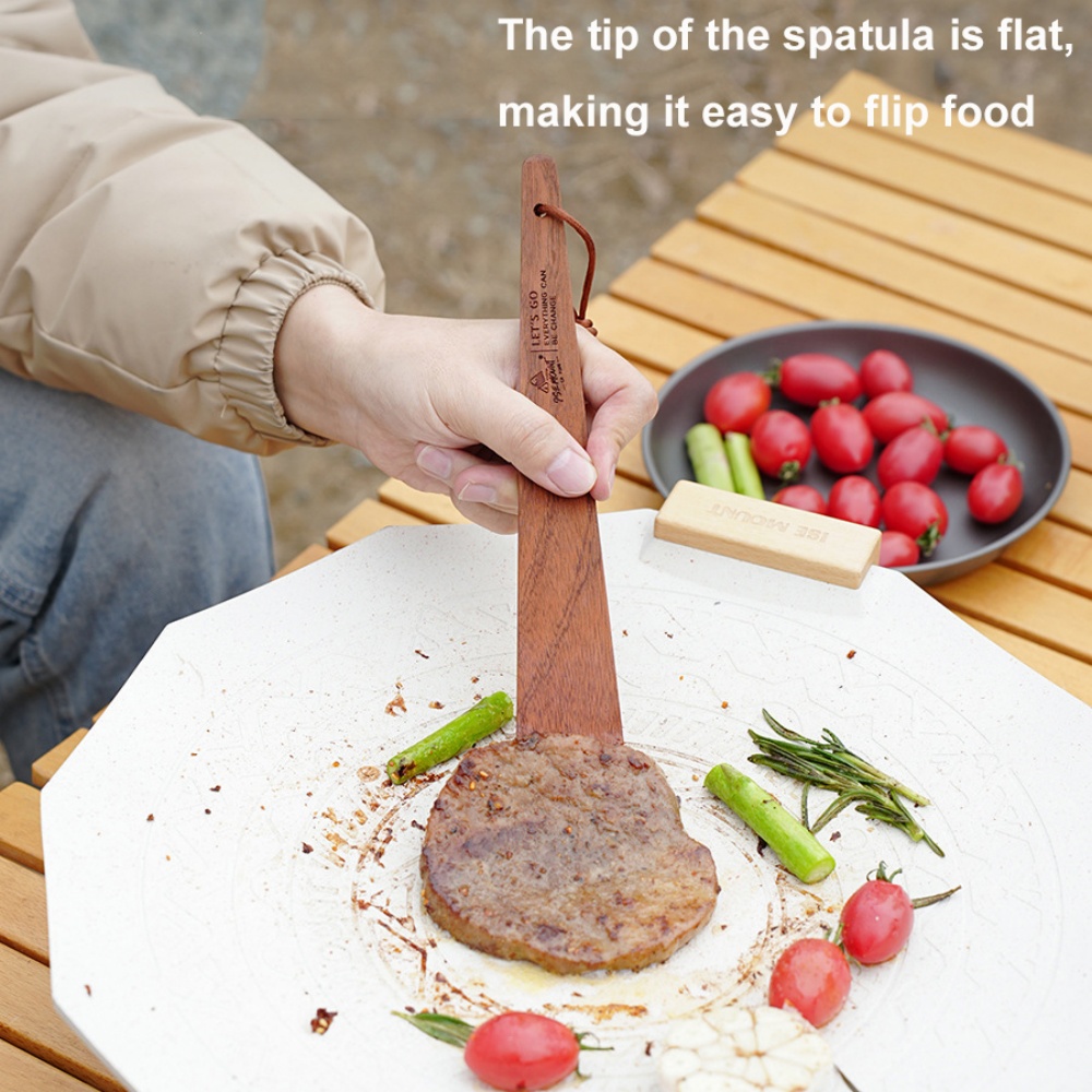Espátula de Madeira para Campi - Camping Cooking Windscreen avaliação e preço