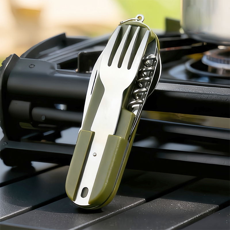 Novo Conjunto de Talheres de C - Camping Cooking Cutlery Set avaliação e preço