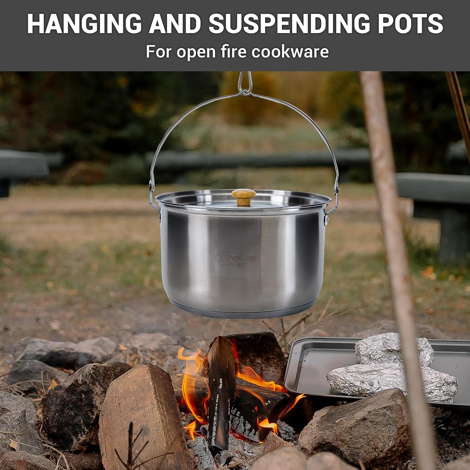Conjunto de Utensílios de Cozi - Camping Cooking Set With Bag avaliação e preço