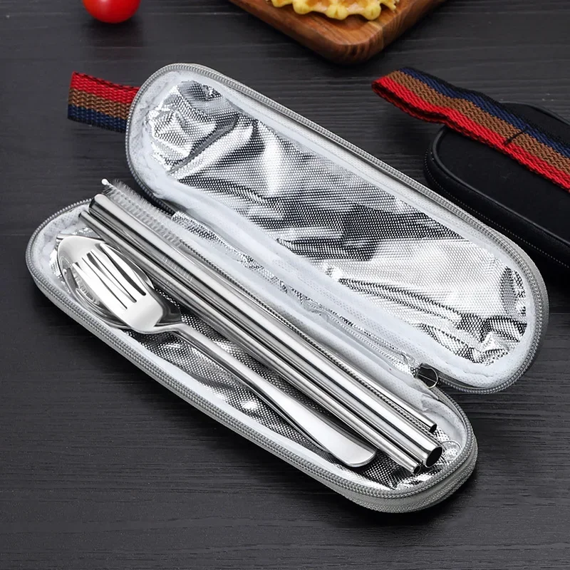Reutilizável Travel Cutlery Se - Camping Cooking Cutlery Set avaliação e preço