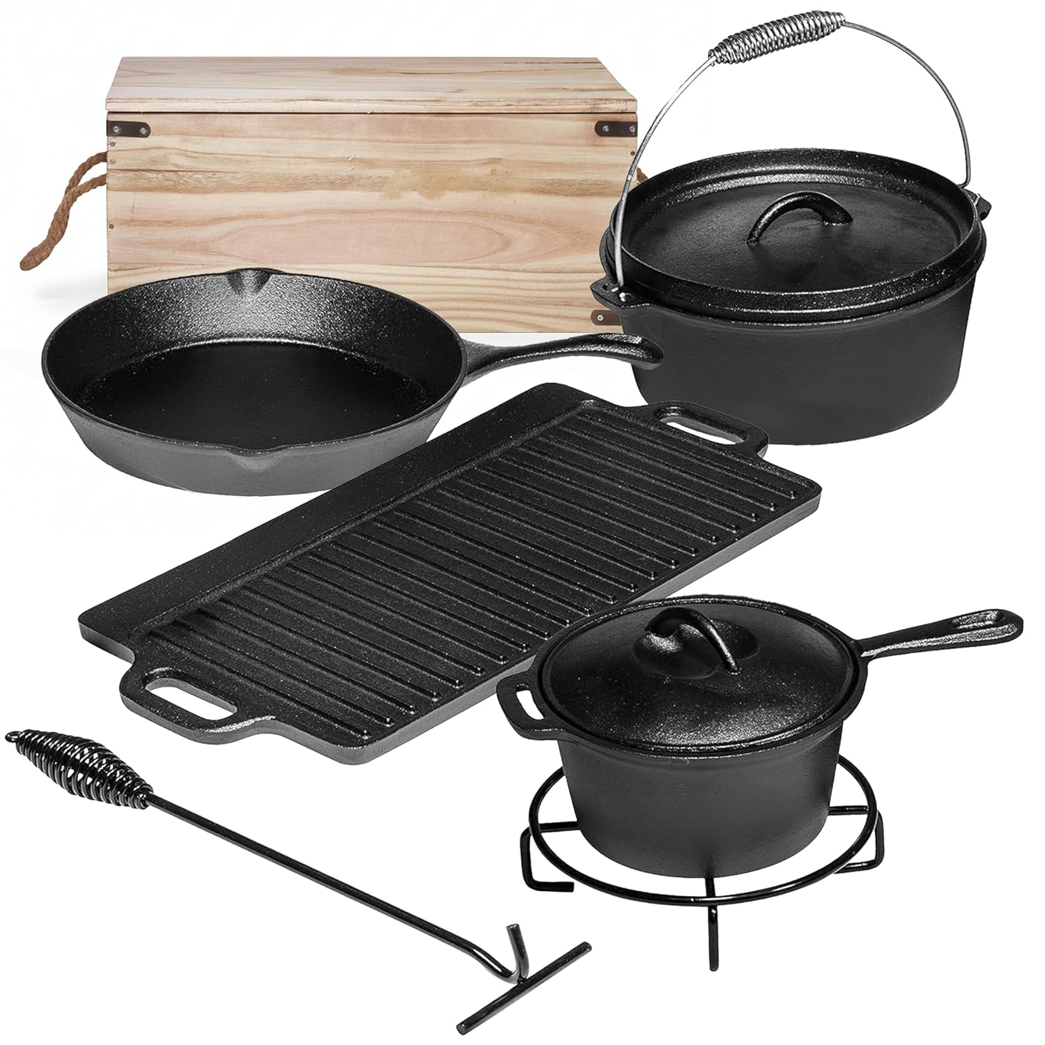 Conjunto de Cozinha para Campi - Camping Cooking Dutch Oven avaliação e preço