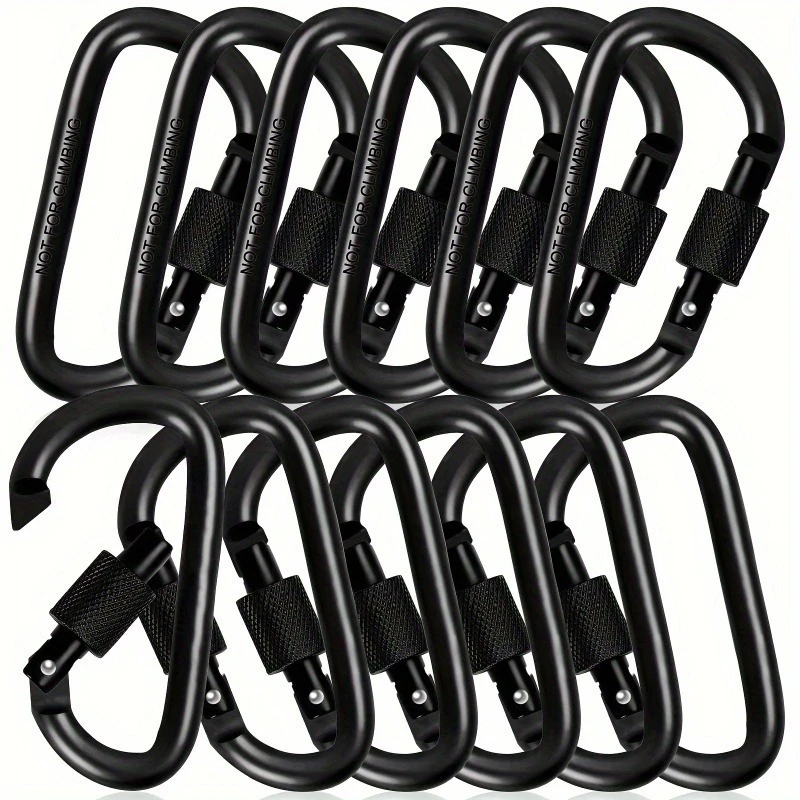 4 pçs liga de alumínio d-ring  - Camping Cooking Container avaliação e preço