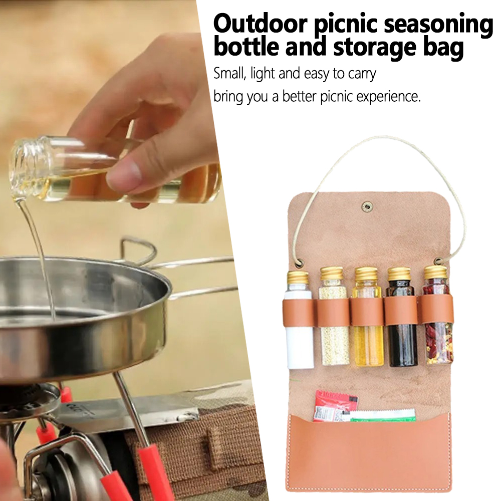 Conjunto de garrafa de tempero - Camping Cooking Container avaliação e preço