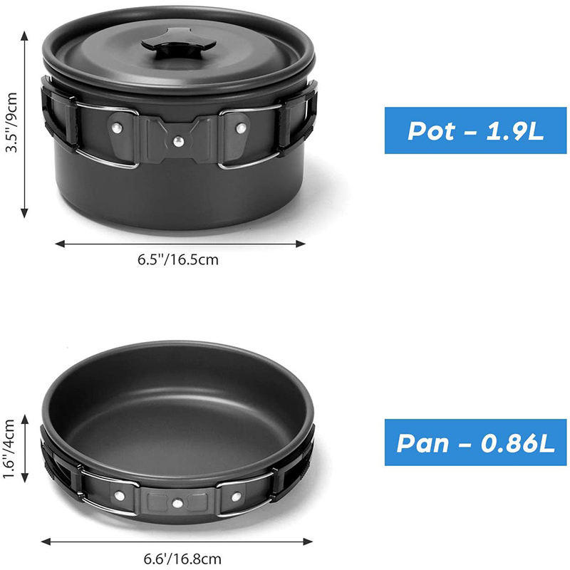 Conjunto de Utensílios de Cozi - Camping Cooking Cup avaliação e preço
