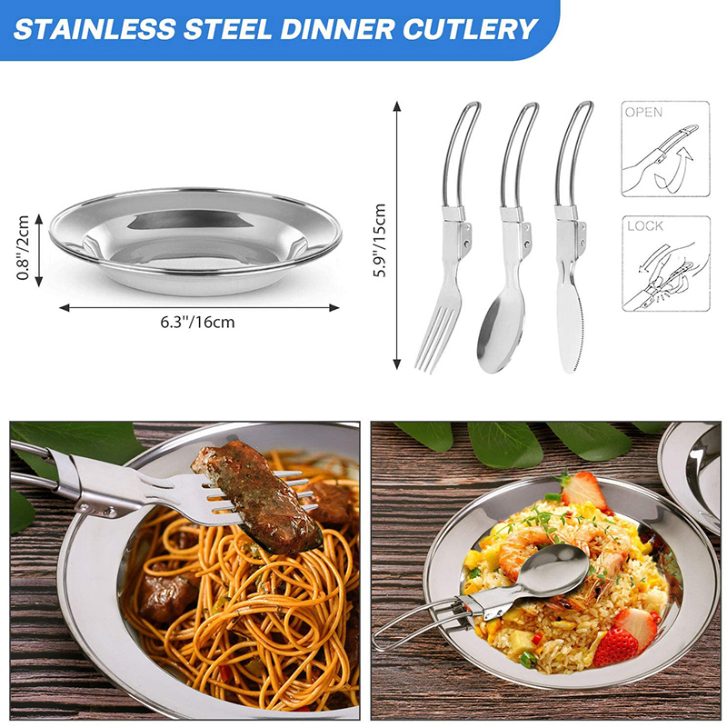 Conjunto de Utensílios de Cozi - Camping Cooking Cup avaliação e preço