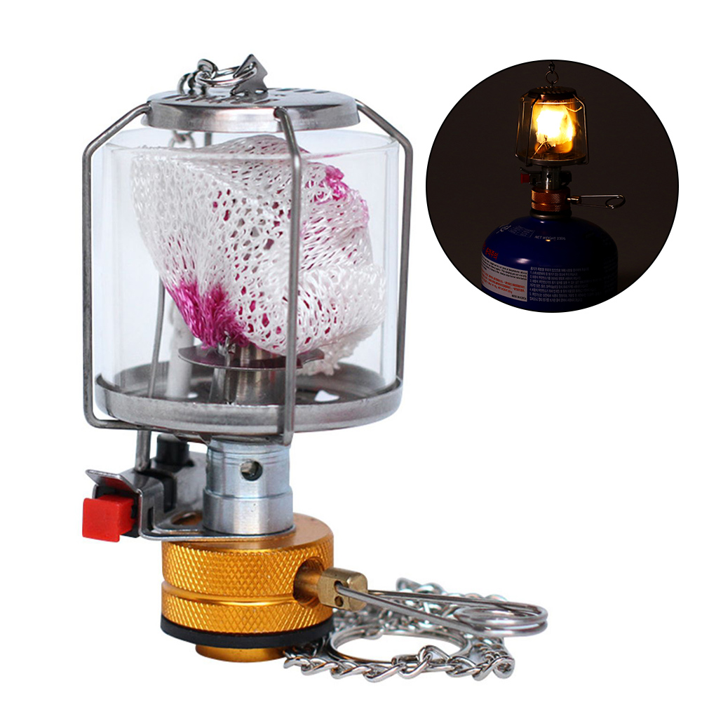 1 Set Gas Lamp Outdoor Camping - Camping Cooking Light avaliação e preço