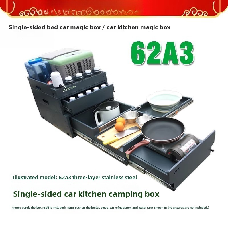 Cozinha Portátil e Caixa de Ar - Camping Cooking Organizer avaliação e preço