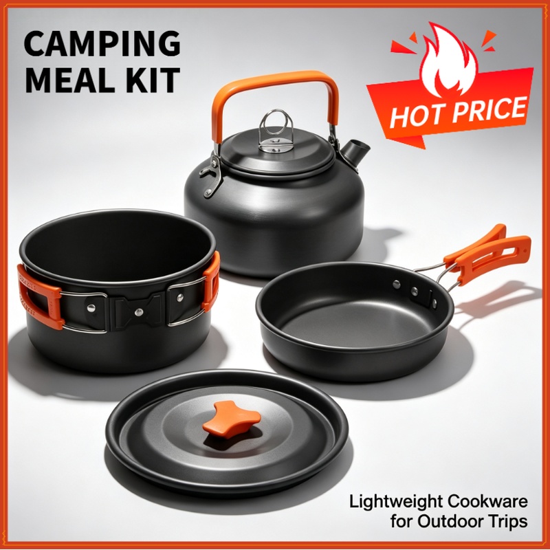 Conjunto de utensílios de cozi - Camping Cooking Utensil Bag avaliação e preço